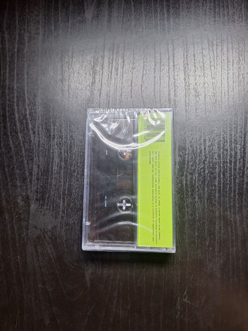Brat - Charli XCX Cassette Tape Sealed (Category: CDs & DVDs) located in Caloocan City. Submitted by knnthbntln12692 (Listing ID 1440642807, Image 2). Description: Brat - Charli XCX Still Sealed, never been open - Price is negotiable - Payment first policy - Buyer shoulders shipping fee Loc: North Caloocan.