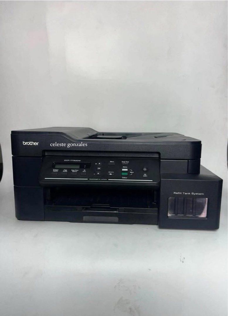 BROTHER DCP-T720DW (Category: Printers, Scanners & Copiers) located in Manila. Submitted by k.gonzales (Listing ID 1440623952, Image 2). Description: BROTHER DCP-T720DW FOR HIGH QUALITY SETTINGS ONLY ( May lines standard print, high quality walang lines ) ✅ Wireless ( Pwede mag print gamit phone ) ✅ Print ( Short, A4, Long ) ✅ Photocopy ( Short, A4, Long ) ✅ Scan ( Short, A4, Long ) ✅ ADF ✅ 2 SIDED PRINTING ( DUPLEX ) Pick up And Lalamove. ₱2,500