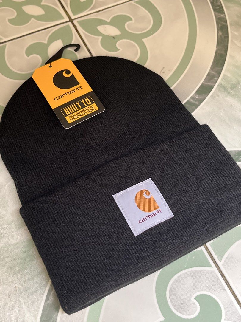 Carhartt Black Beanie Hat Knit Cuffed (Category: Caps & Hats) located in Manila. Submitted by raynel.aristosa (Listing ID 1440719410, Image 2). Description: AUTHENTIC CARHARTT KNIT CUFFED BEANIE USA PHP 2499 ONLY BLACK !! THE CUSTOMER WILL SHOULDER THE SHIPPING FEE. !! PIO DEL PILAR, MAKATI.
