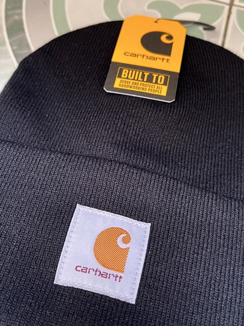 Carhartt Black Beanie Hat Knit Cuffed (Category: Caps & Hats) located in Manila. Submitted by raynel.aristosa (Listing ID 1440719410, Image 3). Description: AUTHENTIC CARHARTT KNIT CUFFED BEANIE USA PHP 2499 ONLY BLACK !! THE CUSTOMER WILL SHOULDER THE SHIPPING FEE. !! PIO DEL PILAR, MAKATI.