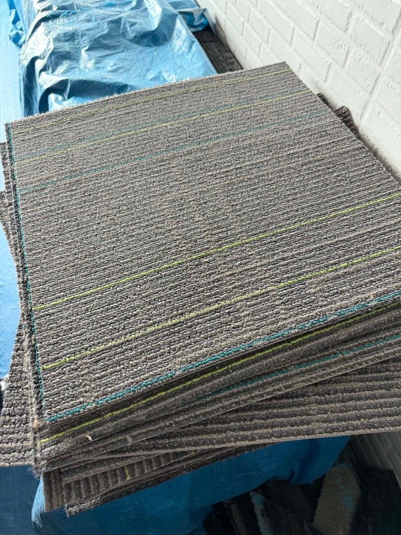 Carpet tiles and planks 23x92cm (Category: Carpets, Mats & Flooring) located in Binan City. Submitted by plesisrhin96177 (Listing ID 1440580441, Image 1). Description: ON-HAND Carpet tiles 50x50CM Gray color Ikakabit muna lang Mura lang po Direct Message me for Order's inquiries 📩📩🙏.