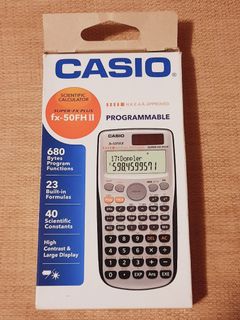CASIO fx-50FH II Scientific Calculator