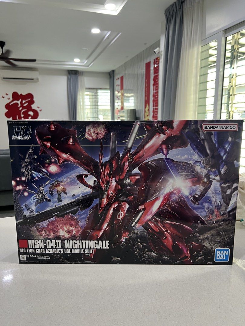 Clearing Backlogs (Category: Gundam & Model Kits) located in Jenjarom. Submitted by williamyap44 (Listing ID 1440701701, Image 3). Description: WTS - All new & Unassembled Photo 2 : TV 1/100 Librarian Works - All sold out Photo 3 : Bandai HGUC 1/144 Nightingale - RM270 Photo 4 : Pbandai MG 1/100 Gundam Astraea + Proto GN Twin Broad Blade - RM300 Cod area: Banting, Jenjarom, Bukit Tinggi, Rimbayu, Putrajaya, Kajang, Cheras, Bukit Bintang..
