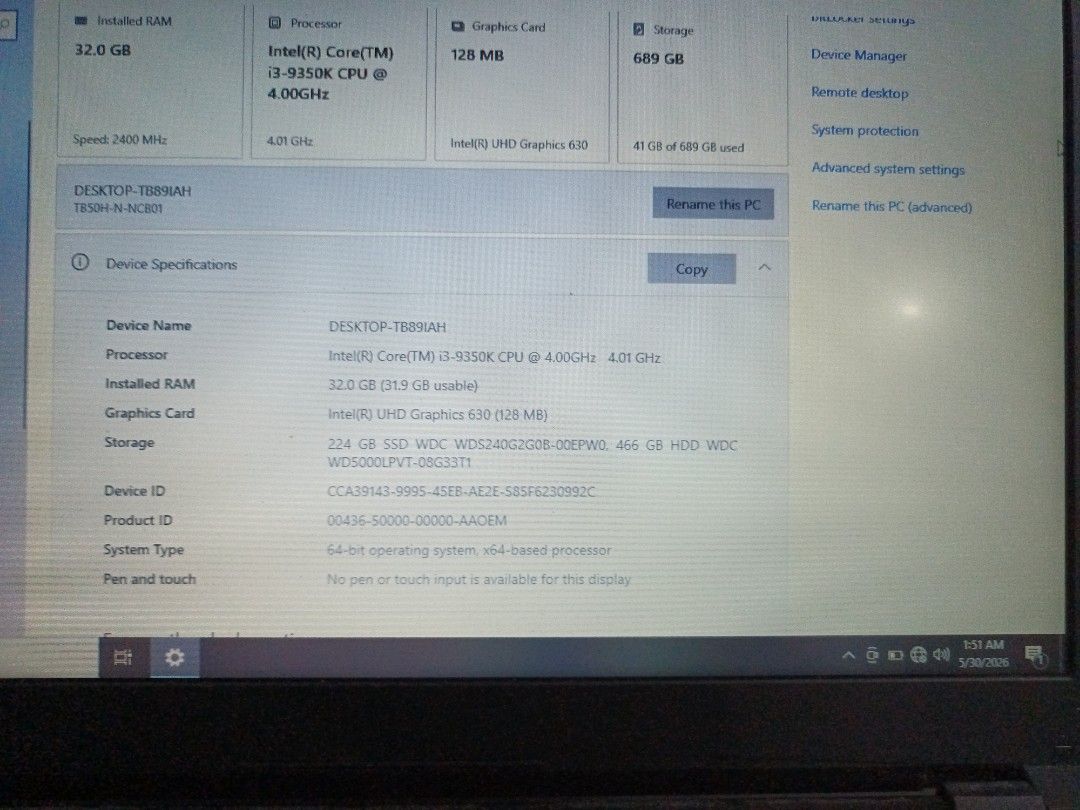 Clevo NB50TZ467898793649121281