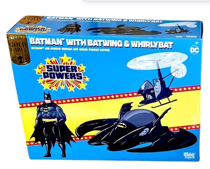 DC Super Powers Batman Batmobile Whirlybat multicraft Action Vehicles (Category: Vehicle & Diecast Models) located in Tagaytay City. Submitted by gracey332 (Listing ID 1440746755, Image 3). Description: 2900 - Bat Multicraft Batman 4700 - Batmobile Batman 3200 - Batwing & Whirlybat - Selling per piece - Includes: Bat Multicraft, Batman with Batwing & Whirlybat, and Batmobile - All items are in their original packaging - Great for any Batman fan o