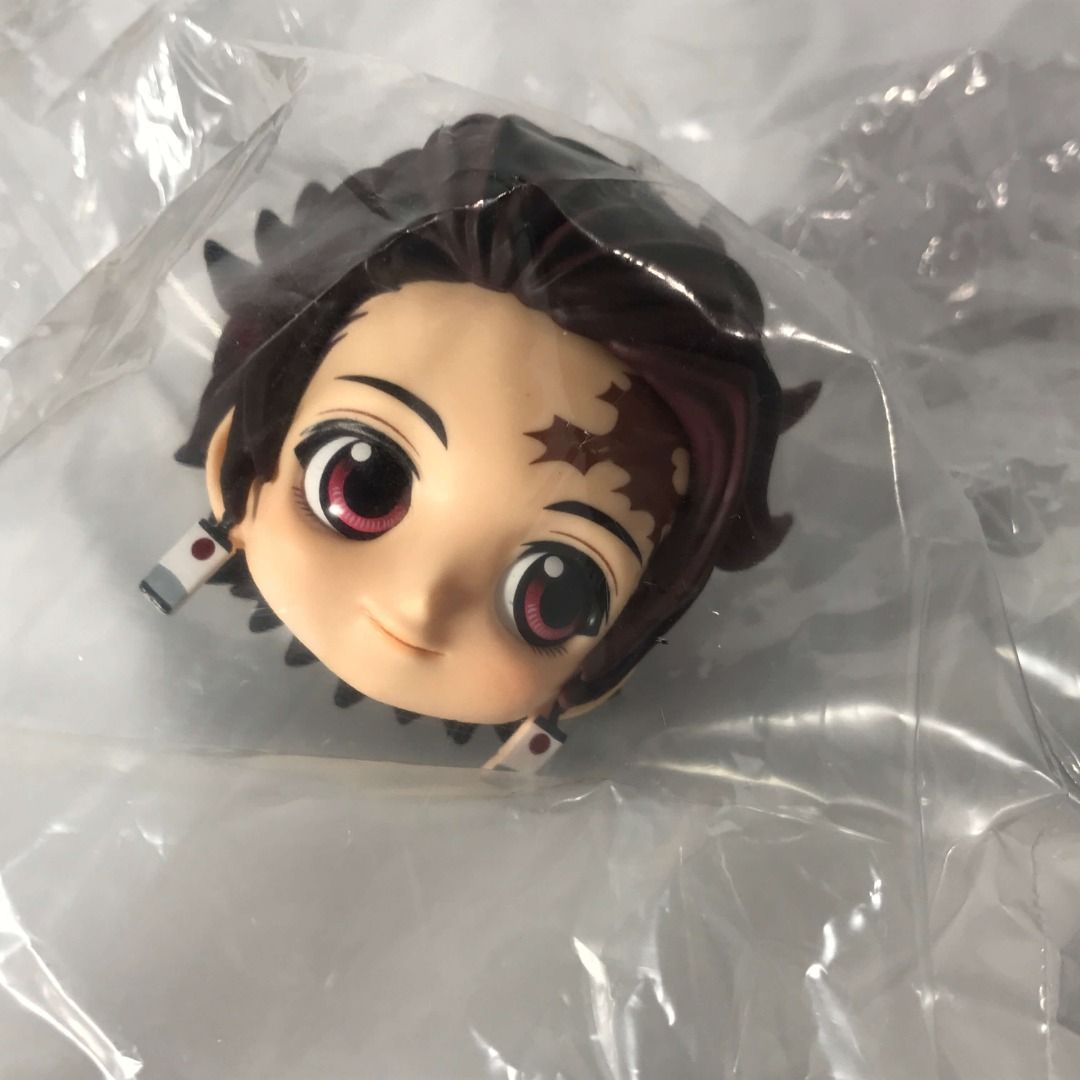 Demon Slayer Tanjiro Kamado Q Posket Figure Bandai (Category: Toys & Games) located in Caloocan City. Submitted by mack_collectibles (Listing ID 1440583316, Image 3). Description: Authentic Demon Slayer Tanjiro Kamado Q Posket Figure Bandai 100% Authentic from Japan Good condition Brandnew (damaged box) • Size: 5.4 inches height • Manufacturer: Bandai • Release date: 03/26/2021, as Prize Battery (5cm) for size comparison Issue: • damaged sa box, 