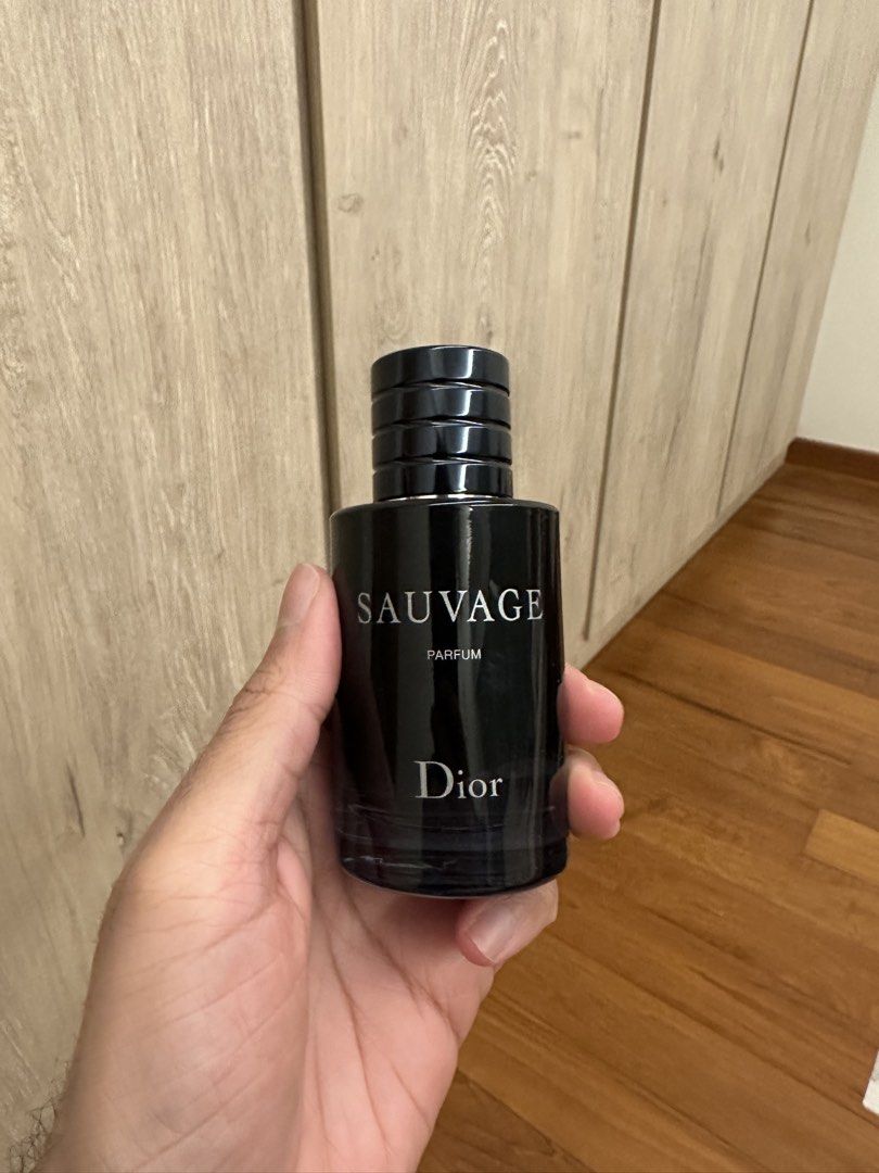 Dior Sauvage Parfum 60ml (Category: Fragrance & Deodorants) located in Singapore. Submitted by run.forrest.run (Listing ID 1440649636, Image 1). Description: - Dior Sauvage Parfum - 60ml bottle - 100% authentic - $192 on Sephora brand new - Roughly ~45/60ml - No nego.