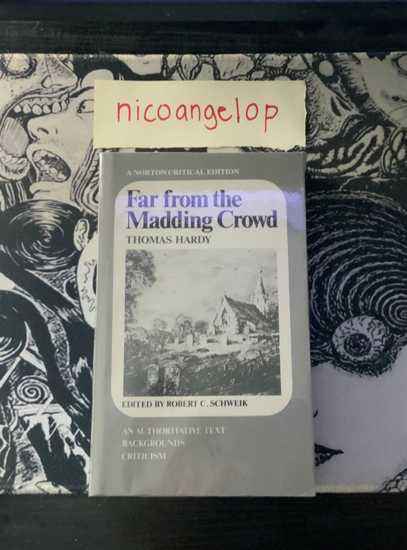 Far from the madding crowd by Thomas Hardy (Category: Storybooks) located in Manila. Submitted by nicoangelop (Listing ID 1440679081, Image 1). Description: Decluttering.