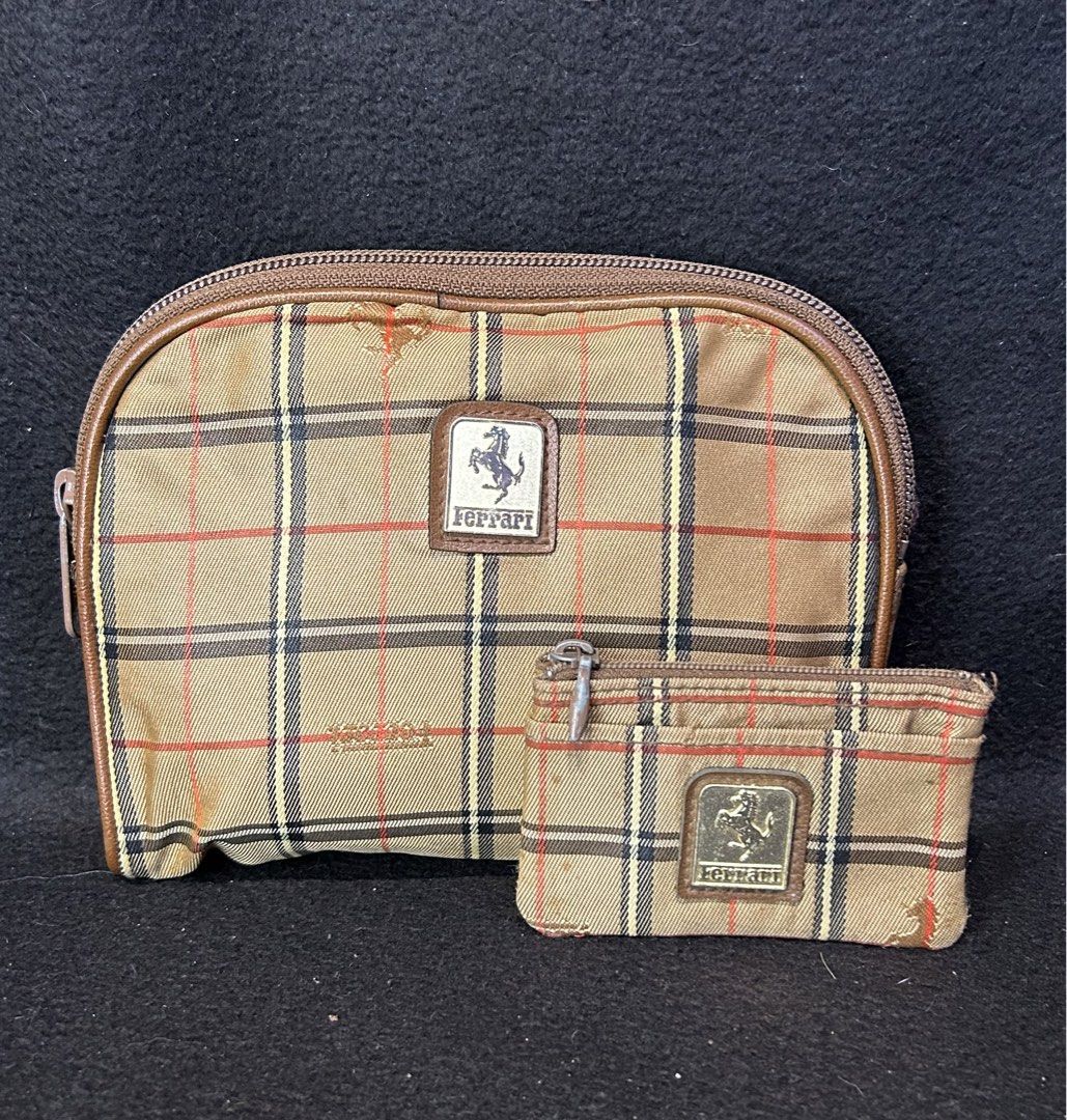 FERRARI. Clutch and Coin Purse (Category: Luxury Bags & Wallets) located in Quezon City. Submitted by WIMC2ndaccount (Listing ID 1440748877, Image 1). Description: .