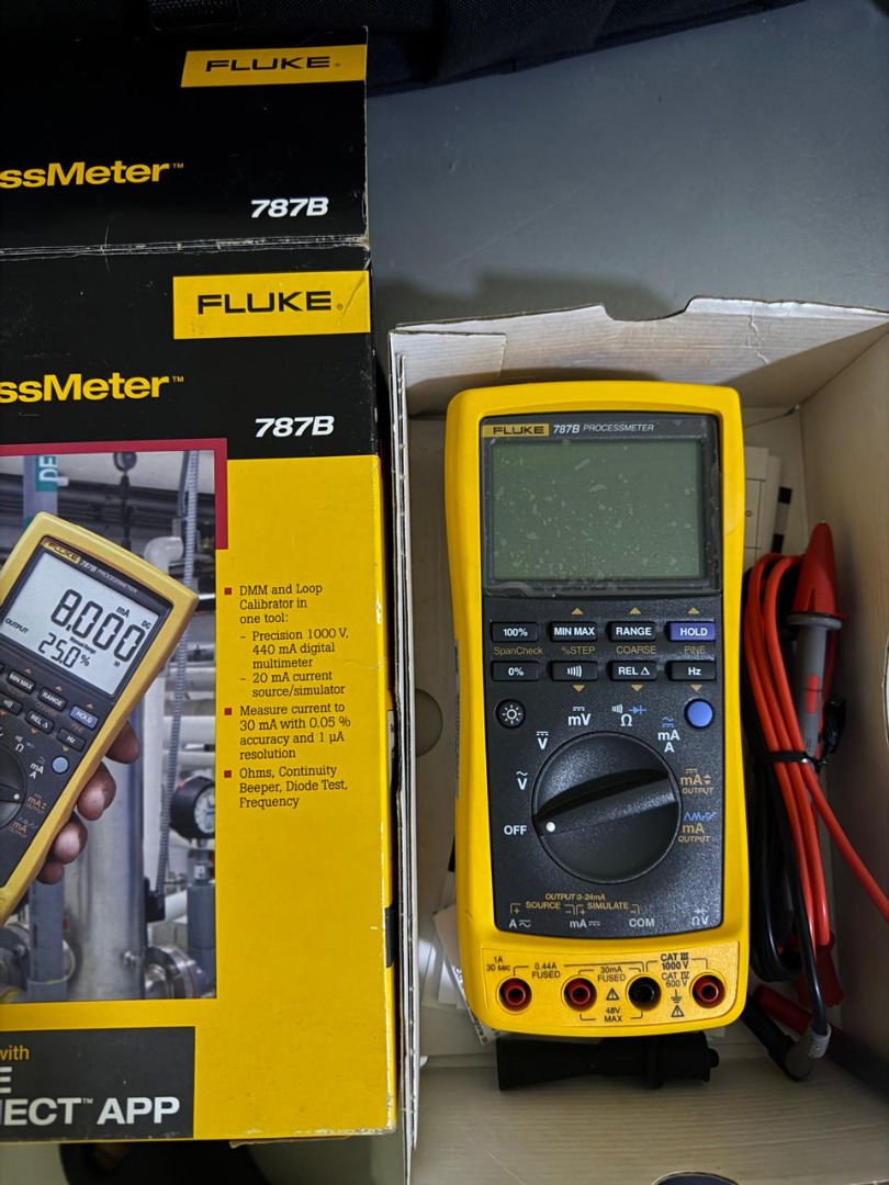 Fluke 787B Process Meter, Commercial & Industrial, Industrial Equipment ...
