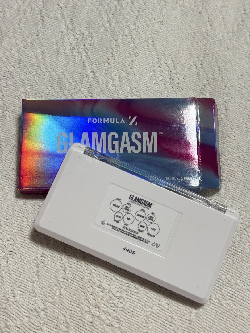 FORMULA Z Glamgasm Face & Eye Palette (Category: Makeup) located in Mandaluyong City. Submitted by mainesells_ (Listing ID 1440596269, Image 2). Description: - Gift from US, unused (have too many makeup na).