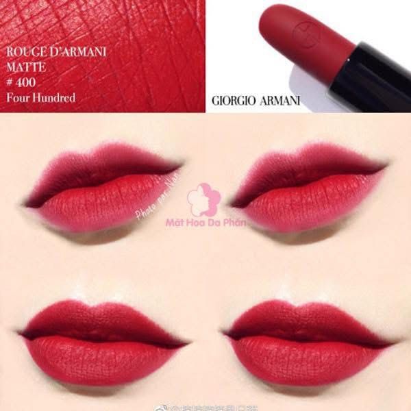 GA Rouge matte in 400 Full size (Category: Makeup) located in Manila. Submitted by luxeglamourph_ (Listing ID 1440637755, Image 2). Description: Full size with box, SRP 3000++ Provides a bold seductive color for up to eight hours of comfortable wear. Light-diffusing gel makes the lips smooth & supple..