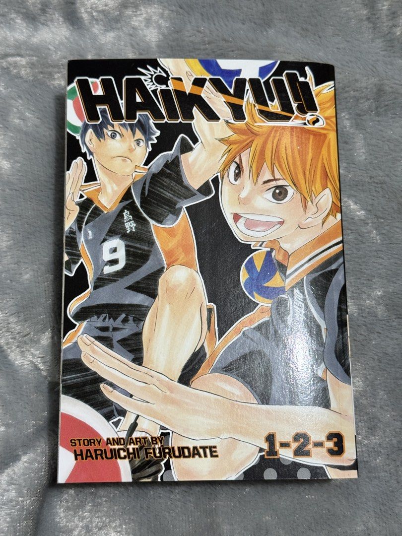 Haikyuu 3-in-1 (Vol. 1-2-3) (Category: Comics & Manga) located in Pasig City. Submitted by tintieen (Listing ID 1440697665, Image 1). Description: Haikyuu - Omnibus Manga 1 - Covers Vol. 1-2-3 Good condition Edges slightly discolored No dents or folds Rfs - Stopped collecting the omnibus version Payment - Gcash/bpi.