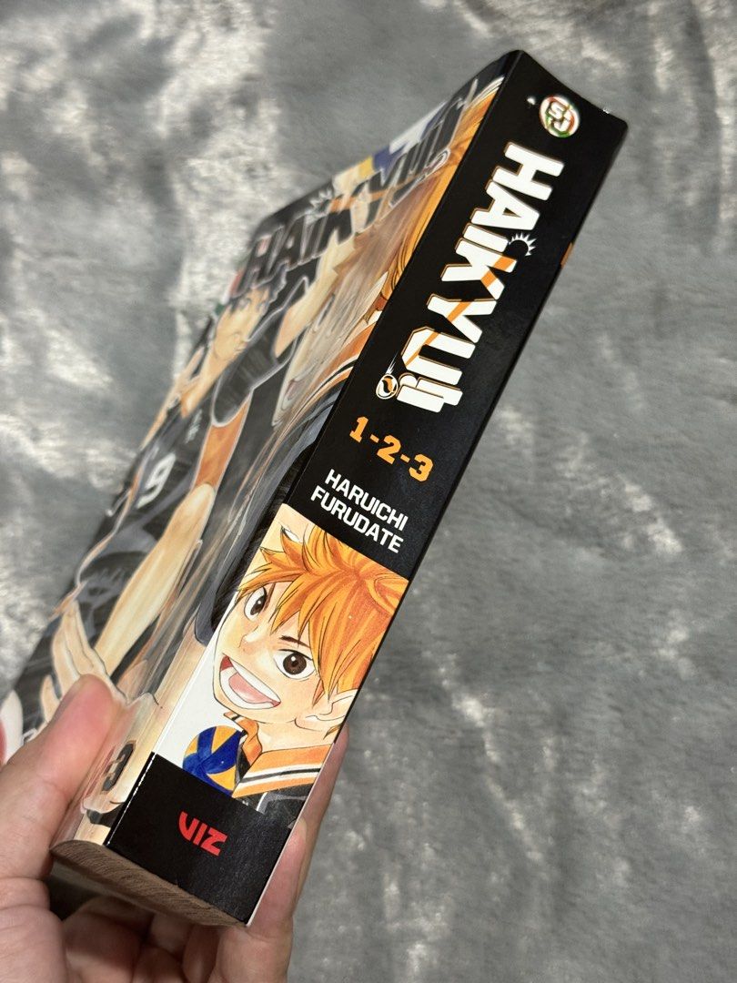 Haikyuu 3-in-1 (Vol. 1-2-3) (Category: Comics & Manga) located in Pasig City. Submitted by tintieen (Listing ID 1440697665, Image 3). Description: Haikyuu - Omnibus Manga 1 - Covers Vol. 1-2-3 Good condition Edges slightly discolored No dents or folds Rfs - Stopped collecting the omnibus version Payment - Gcash/bpi.