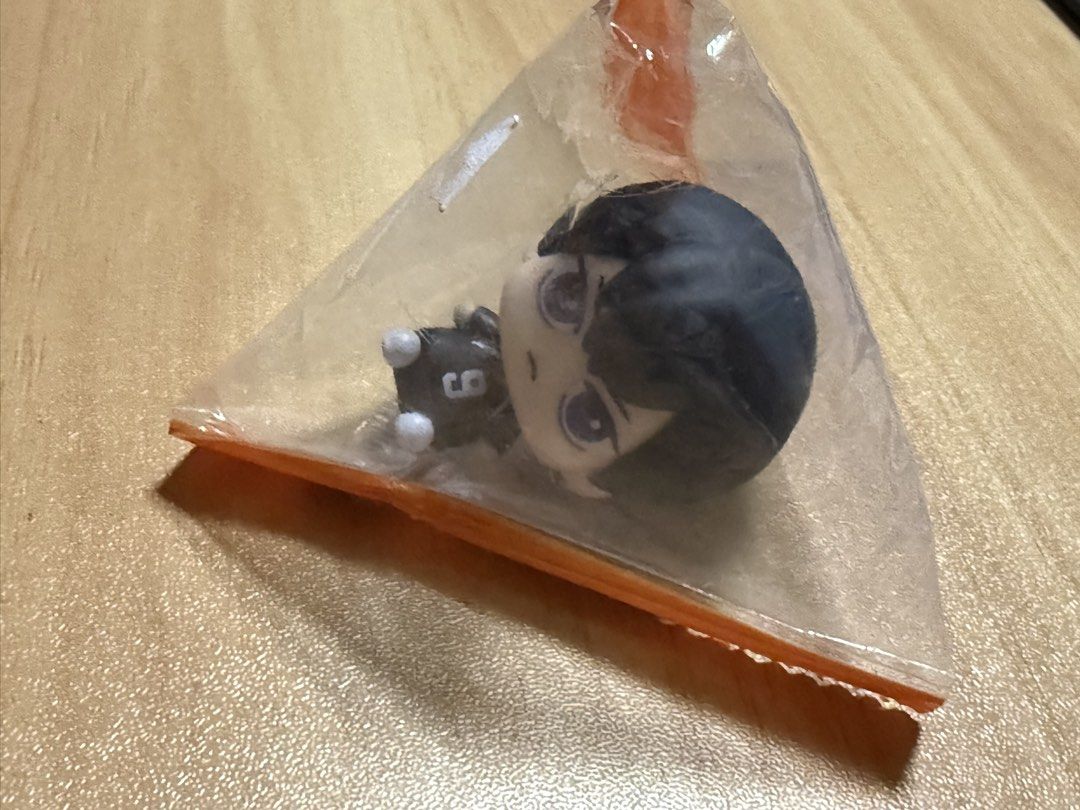 Haikyuu Pettito Sitting Figure (Category: Designer & Blind Box Toys) located in Manila. Submitted by chamomillie (Listing ID 1440624551, Image 1). Description: 📌 Brand New (original packaging) 📌 Originally bought for PHP 250 📌 Smaller than palm size of average woman MOP / Payment: Gcash MOD / Delivery: JnT, Lalamove, Grab.