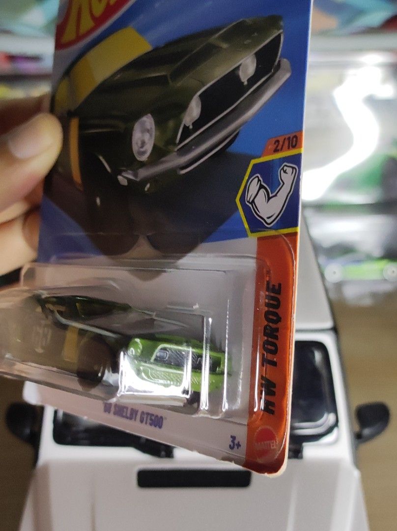 Hot Wheels '68 Shelby GT500 Green // 130php (Category: Vehicle & Diecast Models) located in Quezon City. Submitted by edrielgp (Listing ID 1440609151, Image 2). Description: Hot Wheels '68 Shelby GT500 Green // 130php Please CHECK my other Hot Wheels and other items listed for sale in my profile. Bawal sa maselan Lowballer ignored (Limited replies lang, bawas waste of time na rin for both parties). Firm srp to below srp and 150 below prices. Can 