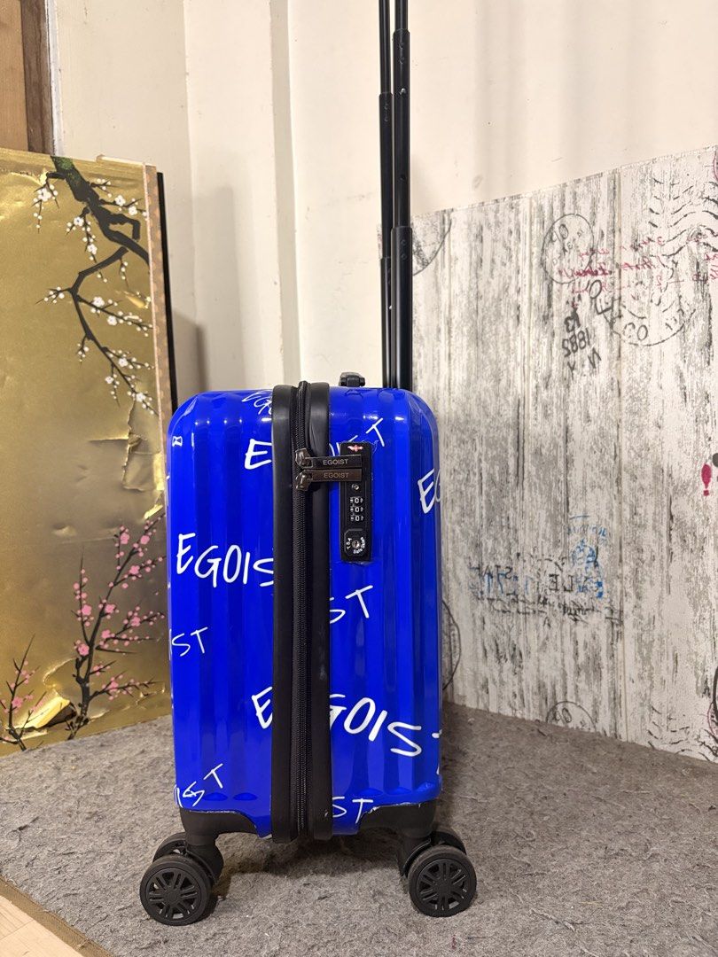 IMPORTED FROM JAPAN EGOIST BRAND SMALL SIZE LUGGAGE (Category: Luggage) located in Valenzuela. Submitted by dkjapansurplus (Listing ID 1440727342, Image 2). Description: 🇯🇵IMPORTED FROM JAPAN EGOIST BRAND SMALL SIZE LUGGAGE 🇯🇵 🎯 CODED LOCK TSA APPROVED 000 🎯 LIGHTWEIGHT 🎯 SMOOTH 360 WHEELS ROTATION 🎯 POLYCARBONATE CASE 🎯 TOP HANDLE CARRY 🎯 SMOOTH PUSH HANDLE TROLLEY 🎯 WIDE SPACE CAPACITY NO ISSUE… LIKE NEW CONDITION ⚡️⚡️ MINIMAL MARK O