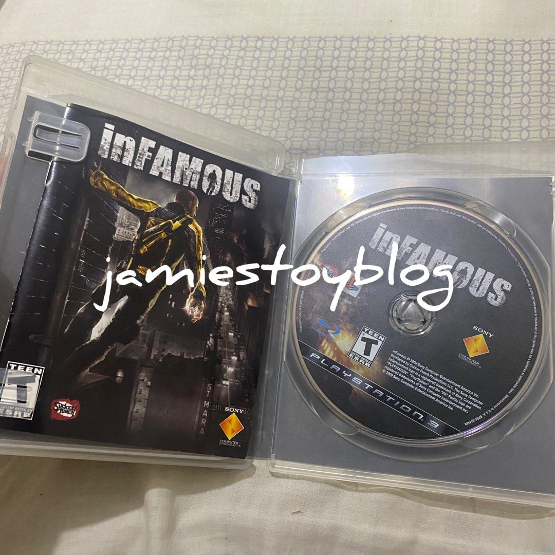 Infamous PlayStation 3 PS3 Game Disc & Case (Category: PlayStation) located in Quezon City. Submitted by ohitsninja (Listing ID 1440685468, Image 2). Description: - Infamous game for PlayStation 3 - Includes game disc and original case - Open-world action-adventure gameplay - Play as a hero or anti-hero - Features great graphics and engaging gameplay - A fun addition to any PS3 collection As is Pay by Gcash Delivery shouldered by buyer I DO NOT U