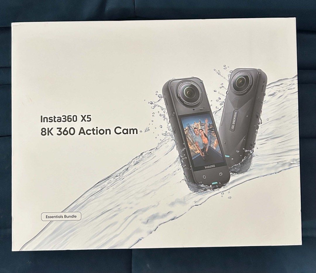 Insta 360x5 Essentials Bundle (Category: Camera Bags & Carriers) located in Marikina City. Submitted by jnabooks (Listing ID 1440690437, Image 3). Description: Reason for selling hindi na nagagamit Camera Insta 360 X5 Essentials Bundle Free SD Card 256GB Original Free Invisble Diving Case Original Free Insta 360 Motor Cycle Clamp Mount Free Insta 360 Camera Holder Lahat na yan 35K Bagong bago No issue 2times lang nagamit sa rides sa Real Quezon M