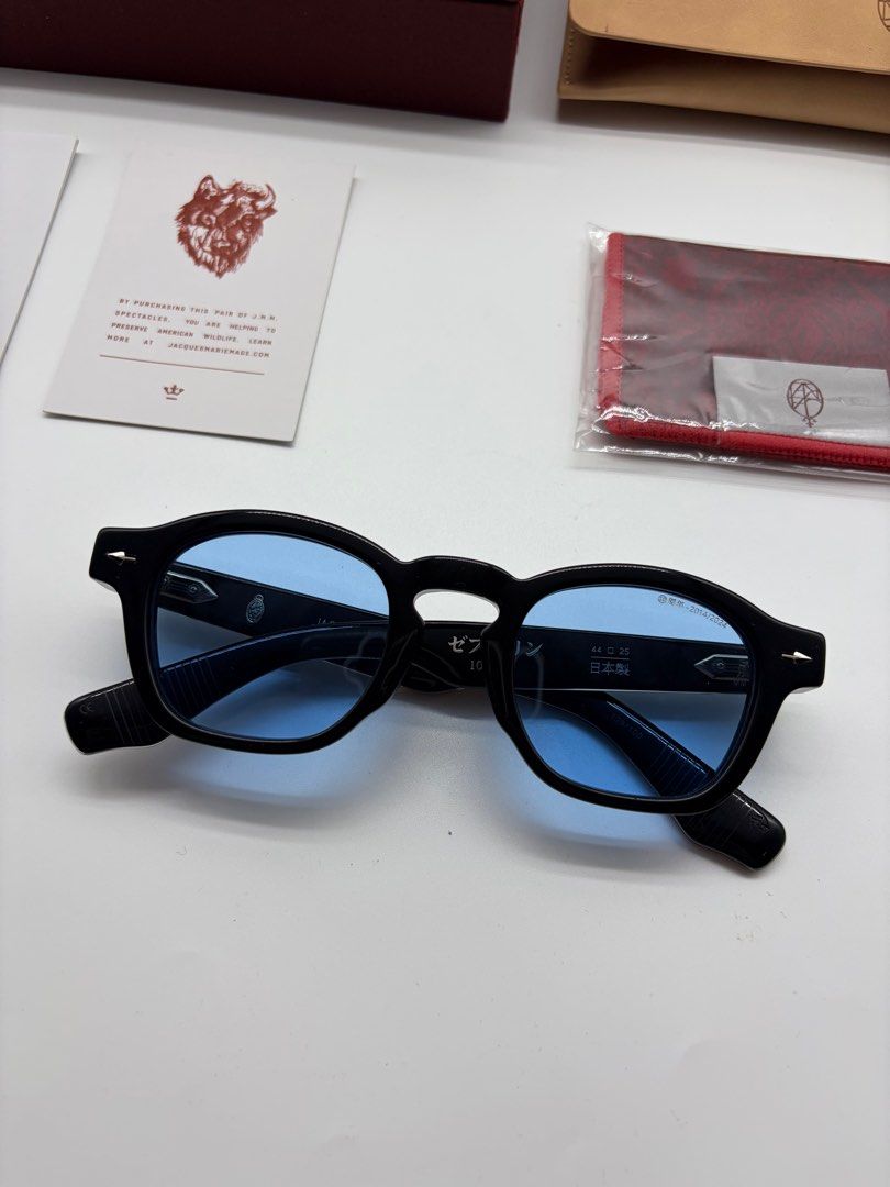 Jacques Marie Mage Decade Collection Zephirin (Black/Blue) (Category: Sunglasses & Eyewear) located in Bacoor. Submitted by thegentleluxe (Listing ID 1440660039, Image 2). Description: Jacques Marie Mage Decade Collection Zephirin (Black/Blue) Brand new, Complete with inclusions. Pouch, Box, Cloth, Dummy Authenticity Certificate . Pre-Order/On Hand 4995 only! (Shipping fee excluded) Follow our Page FB: Eye Dripz IG: eye_dripzph .