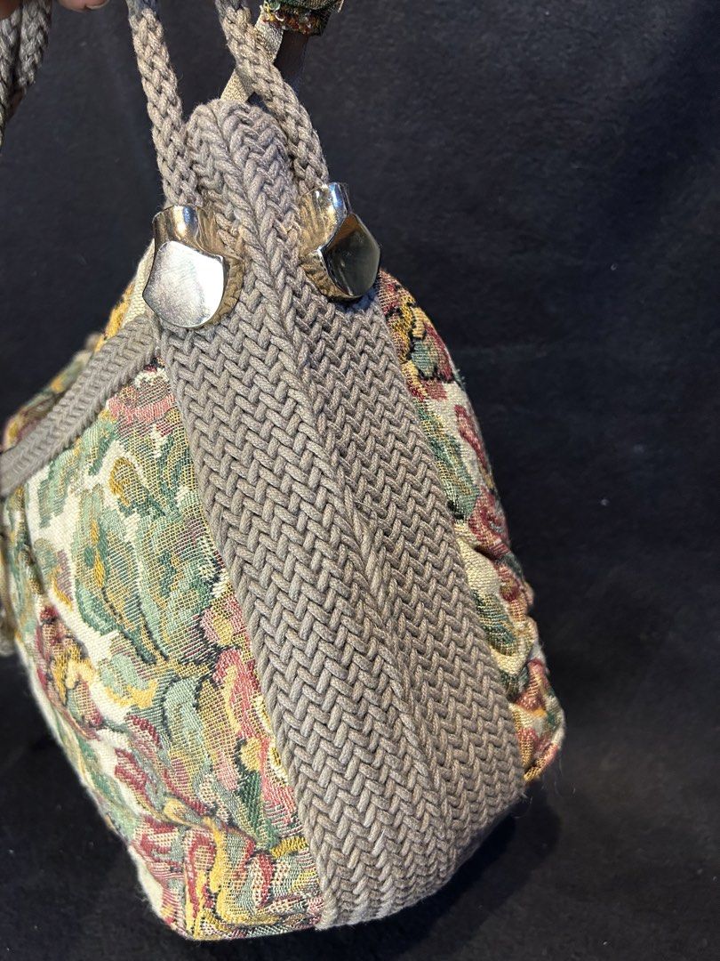 Japan Flowers Tapestry shoulder bag (Category: Luxury Bags & Wallets) located in Quezon City. Submitted by WIMC2ndaccount (Listing ID 1440741611, Image 3). Description: Tapestry Shoulder bag 36-28 cm Preloved. Bag Good condition .