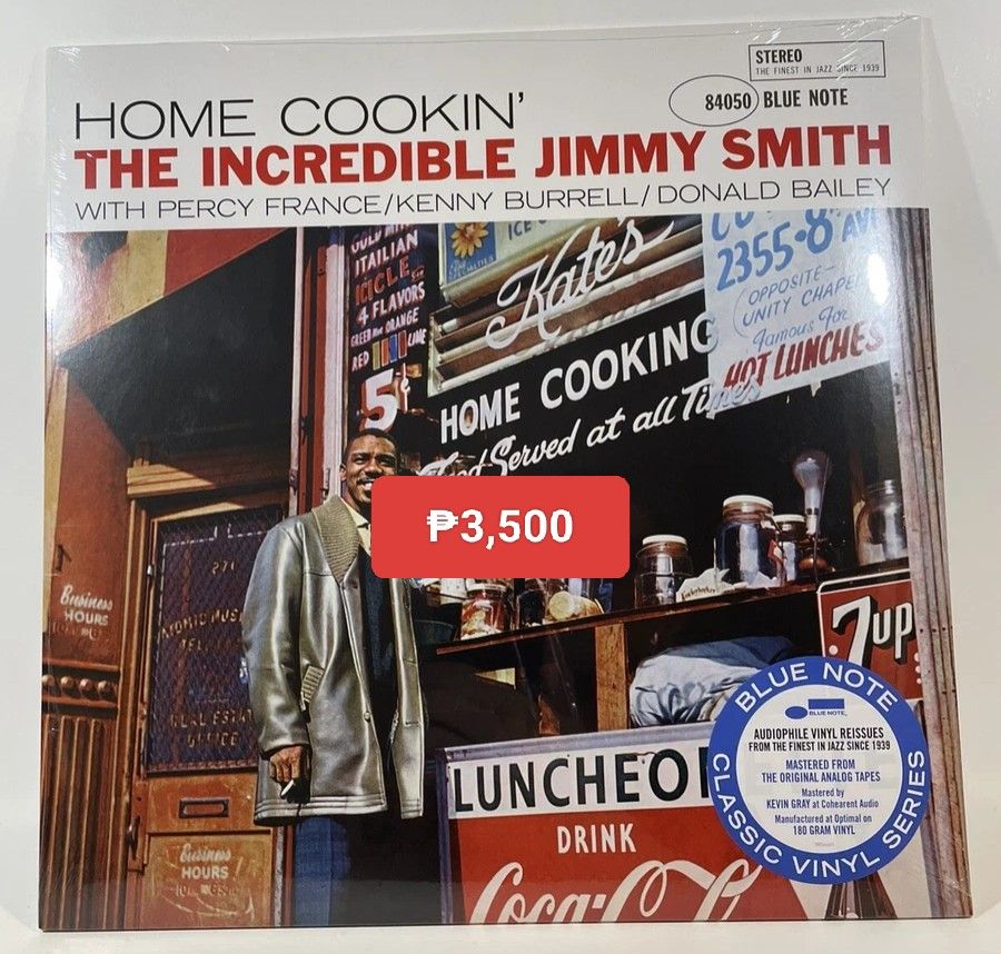 Jimmy Smith - Blue Note Classic Viny series (Category: Vinyls) located in Manila. Submitted by ramonrobin.cruz (Listing ID 1440637749, Image 1). Description: Jimmy Smith - Blue Note Classic Viny series = ₱3,500 Brand New sealed.