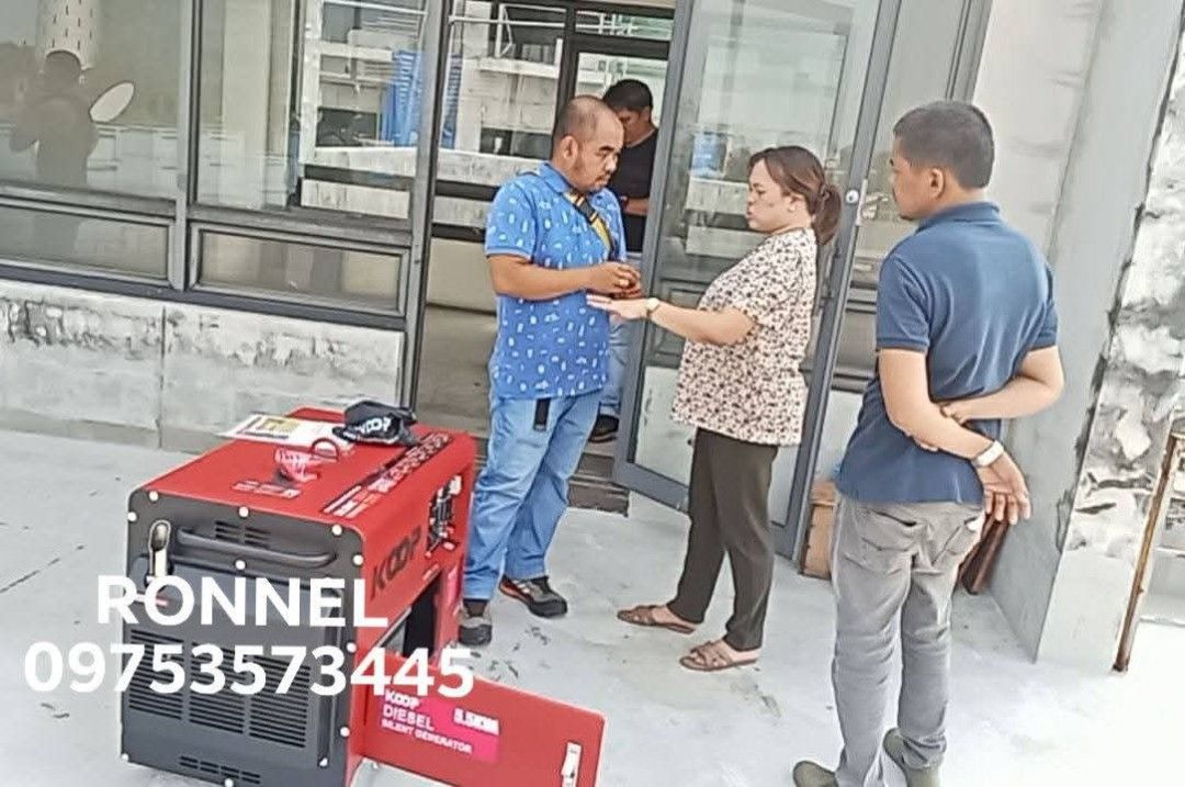 KOOP 9kva Air - Cooled, Silent - Type Diesel Generator (Category: Industrial Equipment) located in Valenzuela. Submitted by ronnelpowertools (Listing ID 1440697911, Image 2). Description: Price - 70k DR KOOP 9kva Air - Cooled, Silent - Type Diesel Generator Also Available KOOP 5.5kva Air - Cooled, Silent - Type Diesel Generator Model: KDF6700Q Starting System: Electric Lube Capacity: 1.65L Fuel Capacity: 14.5L Insulation Level: F Rated Frequency: