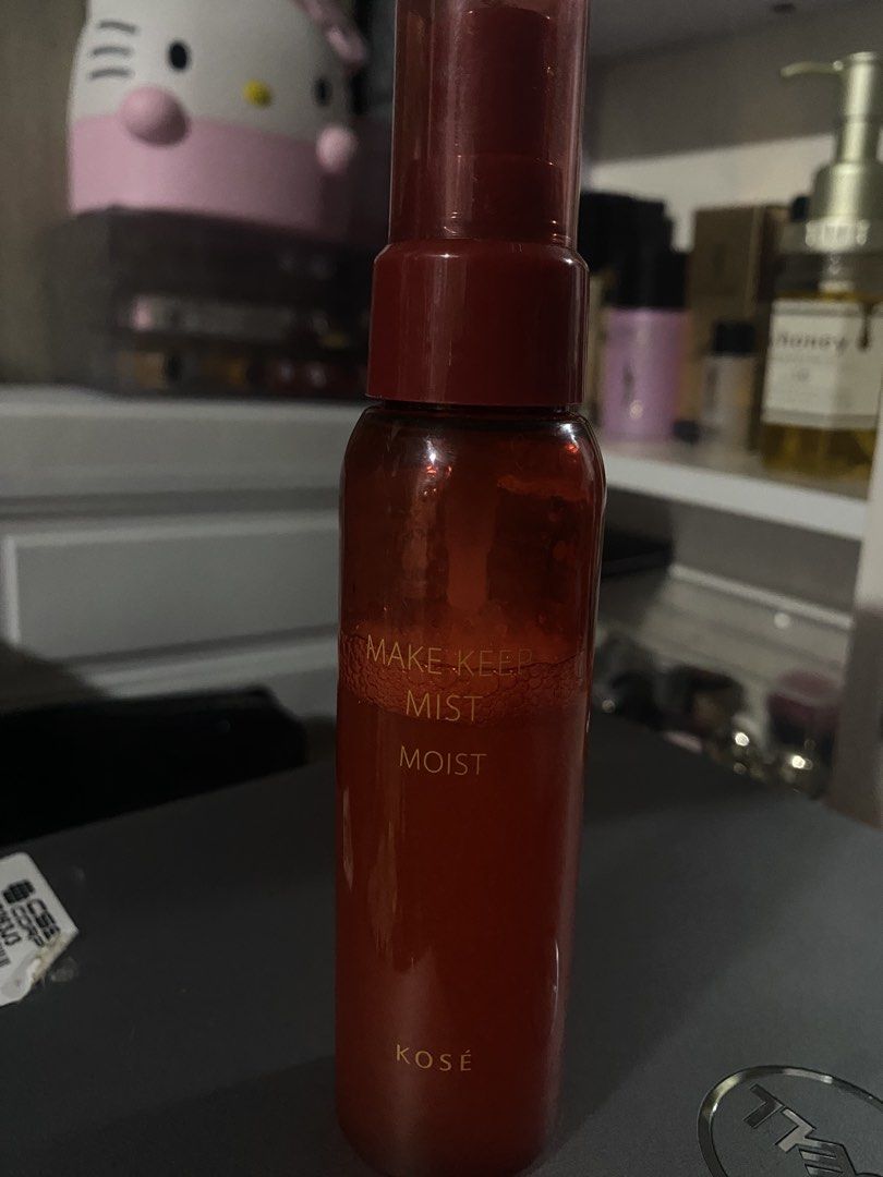 Kose Make Keep Mist Moist (Category: Makeup) located in Manila. Submitted by declutterwithpeanut (Listing ID 1440718444, Image 1). Description: Both for 400 - Keep your makeup flawless all day with these two full-sized setting mists! - Kose Make Keep Mist Moist: For lasting hydration and makeup hold. - Megan Beauty 24H Makeup Locking Mist: Offers 24-hour hold, UV protection, Vitamin E, and Aloe Vera. - Perfect for achieving a complete makeup sett
