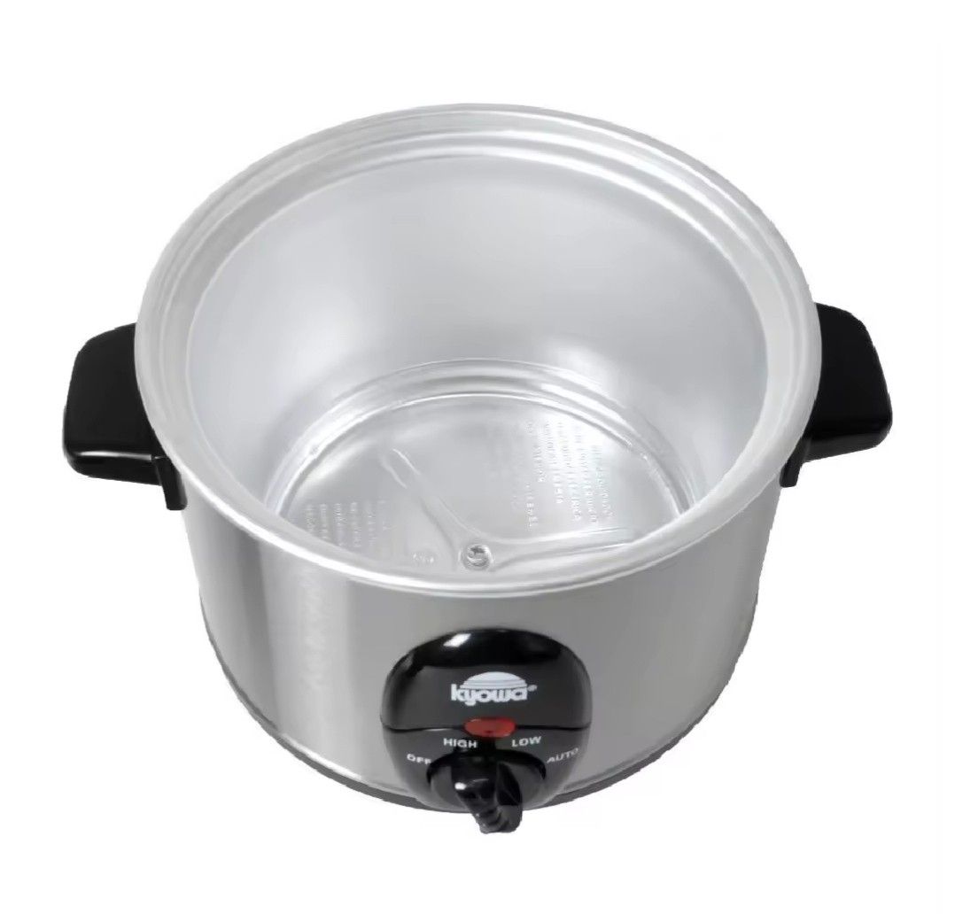 Kyowa Slow Cooker KW-2800 (Category: Cookers) located in Manila. Submitted by amvill (Listing ID 1440620657, Image 2). Description: - Kyowa Slow Cooker, Model KW-2800 - Removable ceramic pot for easy serving and cleaning - Multiple heat settings: OFF, HIGH, LOW, AUTO - Ideal for preparing delicious stews, soups, and roasts - Simple to operate and maintain it was a gift that I forgot I had. with box pa but sira na po yung box. selling at half pric