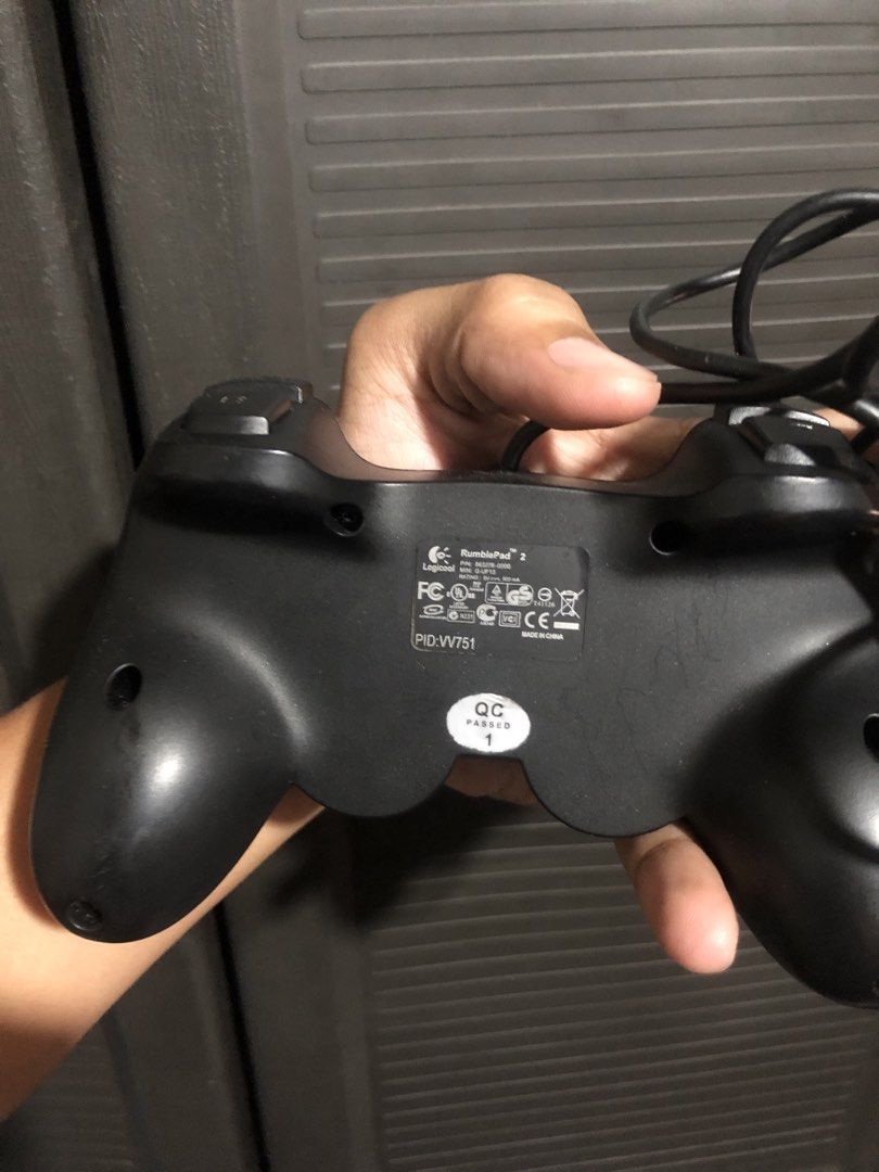 Logitech Controller (Category: Controllers) located in Talisay. Submitted by thefoundsole (Listing ID 1440712405, Image 3). Description: Logitech RumblePad 2 Wired Controller Good as New condition No hidden issues Extra controller.