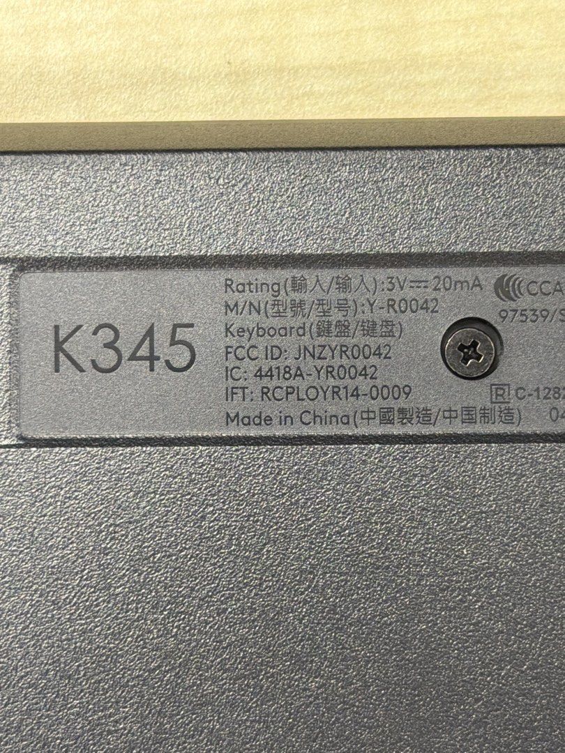 Logitech K345 Wireless Keyboard467404047328235521