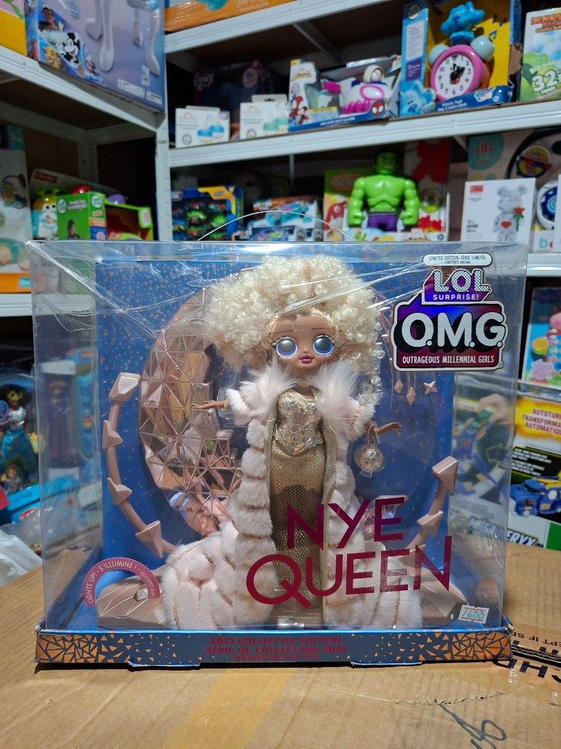 lol nye queens and lol tweens BUNDLE (MALL PULLOUT) (Category: Kids Toys) located in Caloocan City. Submitted by little_cleison_shop (Listing ID 1440733592, Image 1). Description: 🔥 We just got the stunning L.O.L. Surprise OMG NYE Queen that actually lights up! 🌟 Plus, the super cute Tweens Cassie Cool with 10+ surprises! Perfect additions to your collection or the perfect gift. DM to mine.