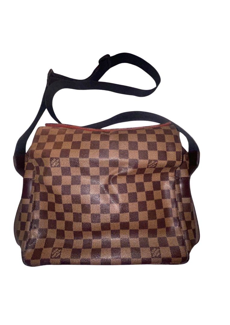 Pre-Loved Louis Vuitton Naviglio Shoulder Bag (Category: Luxury Bags & Wallets) located in Pasig City. Submitted by the.yarchives (Listing ID 1440685191, Image 1). Description: negotiable ➤ color: brown Damier Ebene coated canvas ➤ reason for selling: decluterring ➤ payment options: gcash only ➤ delivery / shipping: via lalamove or grab express (booked by buyer).