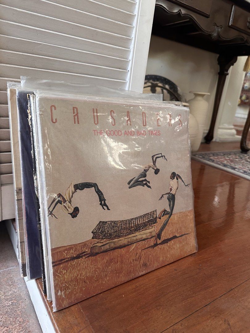 LPs / Vinyl Records for sale (Category: Vinyls) located in Makati City. Submitted by mjmjmi (Listing ID 1440606801, Image 2). Description: - Collection of The Crusaders vinyl records - Includes 'The Good and Bad Times' - Includes 'Free as the Wind' - Includes 'Ghetto Blaster' - Classic jazz funk albums - Perfect for collectors - Records are in protective sleeves.