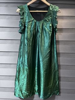 marc jacobs green silk dress Silk dress Marc Jacobs Green size 4 US in Silk