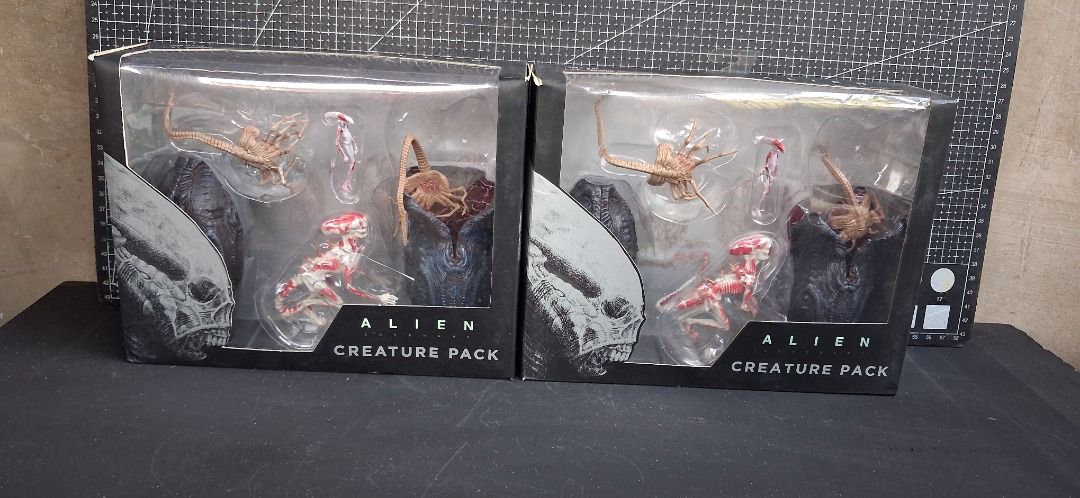 NECA ALIEN COVENANT CREATURE PACK (2 BOXES) (Category: Figurines & Statues) located in Alcala. Submitted by delmidel121433 (Listing ID 1440627156, Image 1). Description: SALE!!! NECA ALIEN COVENANT CREATURE PACK (2 BOXES) Selling Price: P4,000 - 2 BOXES * REMARKS: ✔️ Authentic ✔️ Back In Box ✔️ Complete Accessories * Location: ALCALA, PANGASINAN 2425 * Mode Of Payment: THRU BPI QR CODE * Shipping Fee: PAID BY CUSTOMER / BUYER * PM IF INTERESTED, 