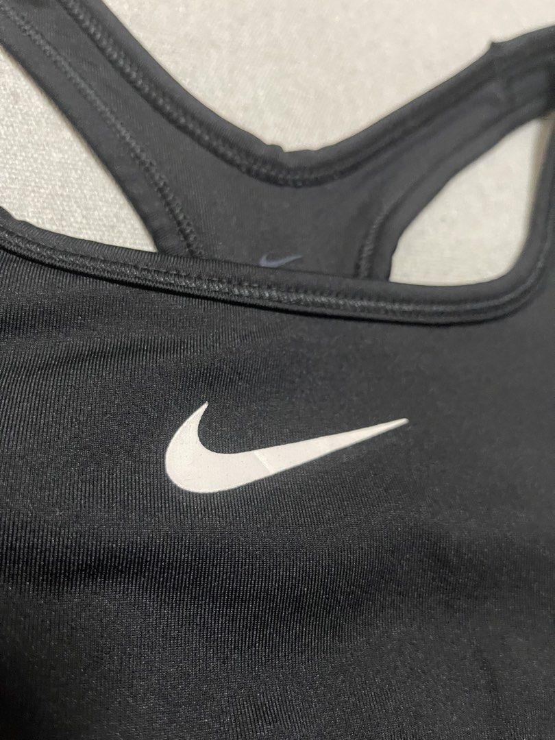 Nike Sports Bra Drifit (Category: Activewear) located in Bulacan. Submitted by sanjisthrift (Listing ID 1440649208, Image 3). Description: Size Medium on tag Width 12 Length 9 Good Condition 9/10.