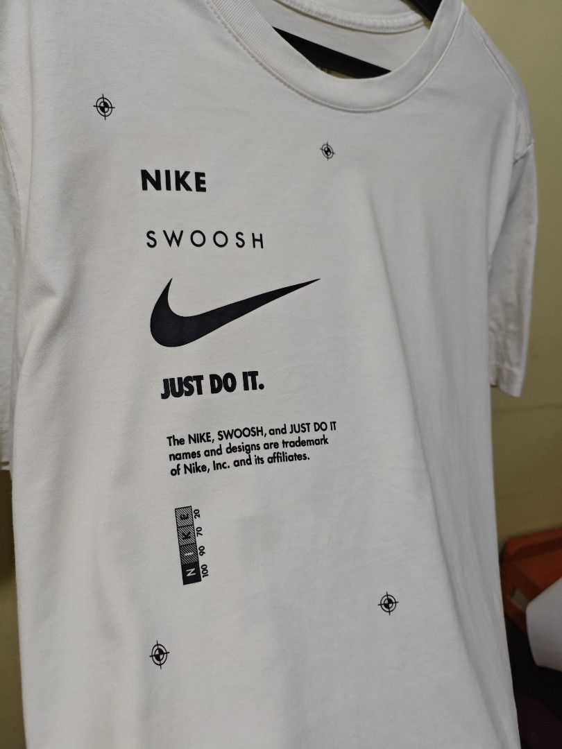 Nike Trademark Swoosh Men Tshirt (Category: Tshirts & Polo Shirts ) located in Baguio. Submitted by cool_chic (Listing ID 1440643682, Image 3). Description: Nike Trademark Swoosh Men Tshirt Color Rate 9.8/10 Like New Complete Tags No Flaws Cotton Tela Washed And Sanitized Size Large Dimes 21 Width 27 Length Price P550.