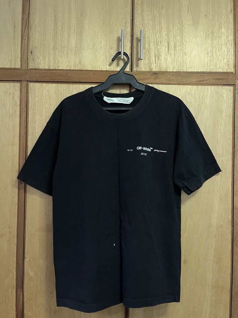 OFF-WHITE TSHIRT (Category: Tshirts & Polo Shirts ) located in San Fernando. Submitted by cali.garments (Listing ID 1440663392, Image 1). Description: crack print .