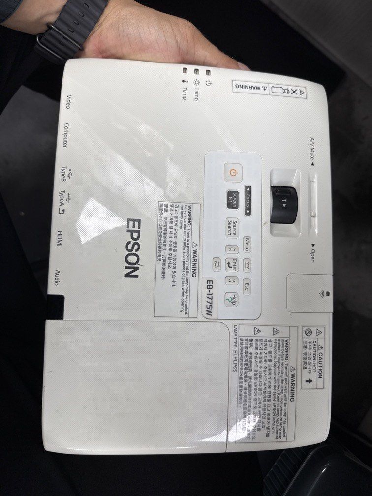 EPSON H362A Powerlite 1770W LCD Projector Model467266397442549760