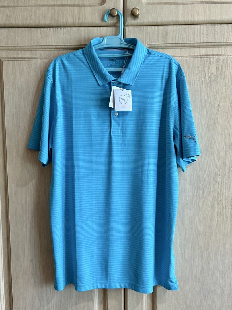 Puma Pounce Aston Golf Shirt (Category: Tshirts & Polo Shirts ) located in Mandaluyong City. Submitted by as1742 (Listing ID 1440586443, Image 1). Description: For Sale Brand New with Tags Puma Pounce Aston Polo (Golf Shirt) Color: Blue Atoll Chest width: 22.5 inches (armpit to armpit) Length: 30 inches Men’s US Size Large or UK X-Large 📍Quezon City.