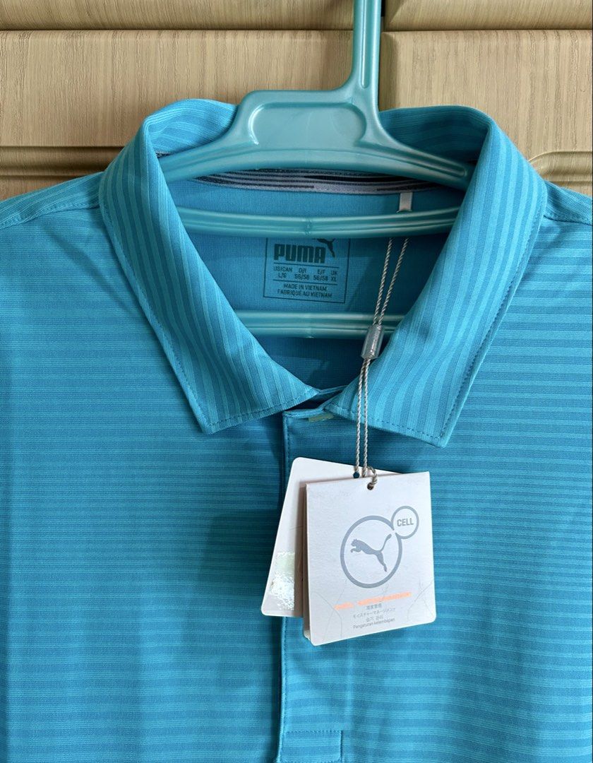 Puma Pounce Aston Golf Shirt (Category: Tshirts & Polo Shirts ) located in Mandaluyong City. Submitted by as1742 (Listing ID 1440586443, Image 2). Description: For Sale Brand New with Tags Puma Pounce Aston Polo (Golf Shirt) Color: Blue Atoll Chest width: 22.5 inches (armpit to armpit) Length: 30 inches Men’s US Size Large or UK X-Large 📍Quezon City.