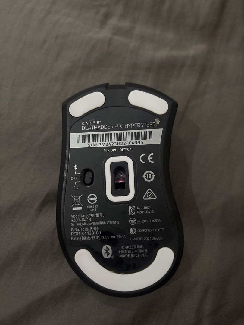 Razer DeathAdder X HyperSpeed Wireless Gaming Mouse467653808065105921