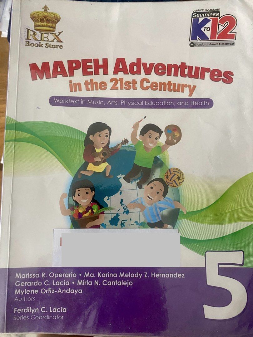 Rex Education Worktext Books Grade 4 and Grade 5 (Category: Textbooks) located in San Pedro. Submitted by edi-eni (Listing ID 1440685805, Image 1). Description: Rex Education Worktext Books Grade 4 and Grade 5.