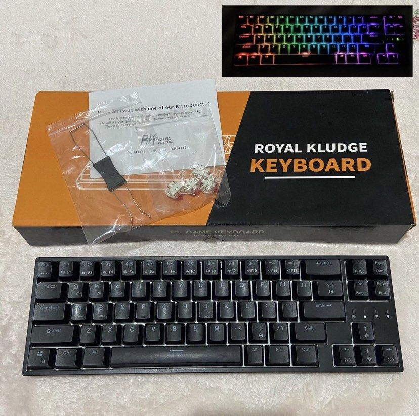 RK (Royal Kludge) RK68 Plus Mechanical Keyboard (Category: Computer Keyboard) located in Marikina City. Submitted by jeliie (Listing ID 1440671894, Image 1). Description: tri-modes.