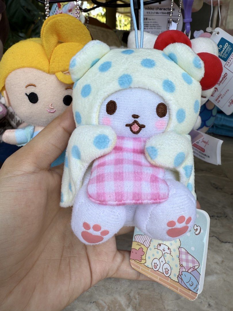 Sanrio Moppu Plush Charm (Category: Toys & Games) located in Pasay City. Submitted by anndrias (Listing ID 1440610610, Image 1). Description: - Includes original tags .