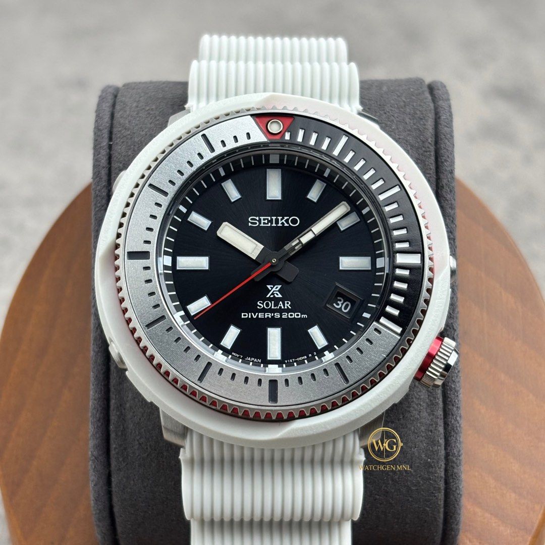 Seiko Prospex SNE545 SNE545P1 (Category: Men's Watches) located in Manila. Submitted by drhanlie (Listing ID 1440593347, Image 1). Description: Seiko Prospex SNE545 | SNE545P1 ⌚️ Street Series Solar Diver’s Watch A bold Prospex Street Series diver featuring a shrouded case design, stealthy black aesthetic, and dependable solar-powered performance — combining Seiko’s iconic dive DNA with rugged urban styling. FOR ONLY ₱20,990 ✅ Specs: Movement: V1
