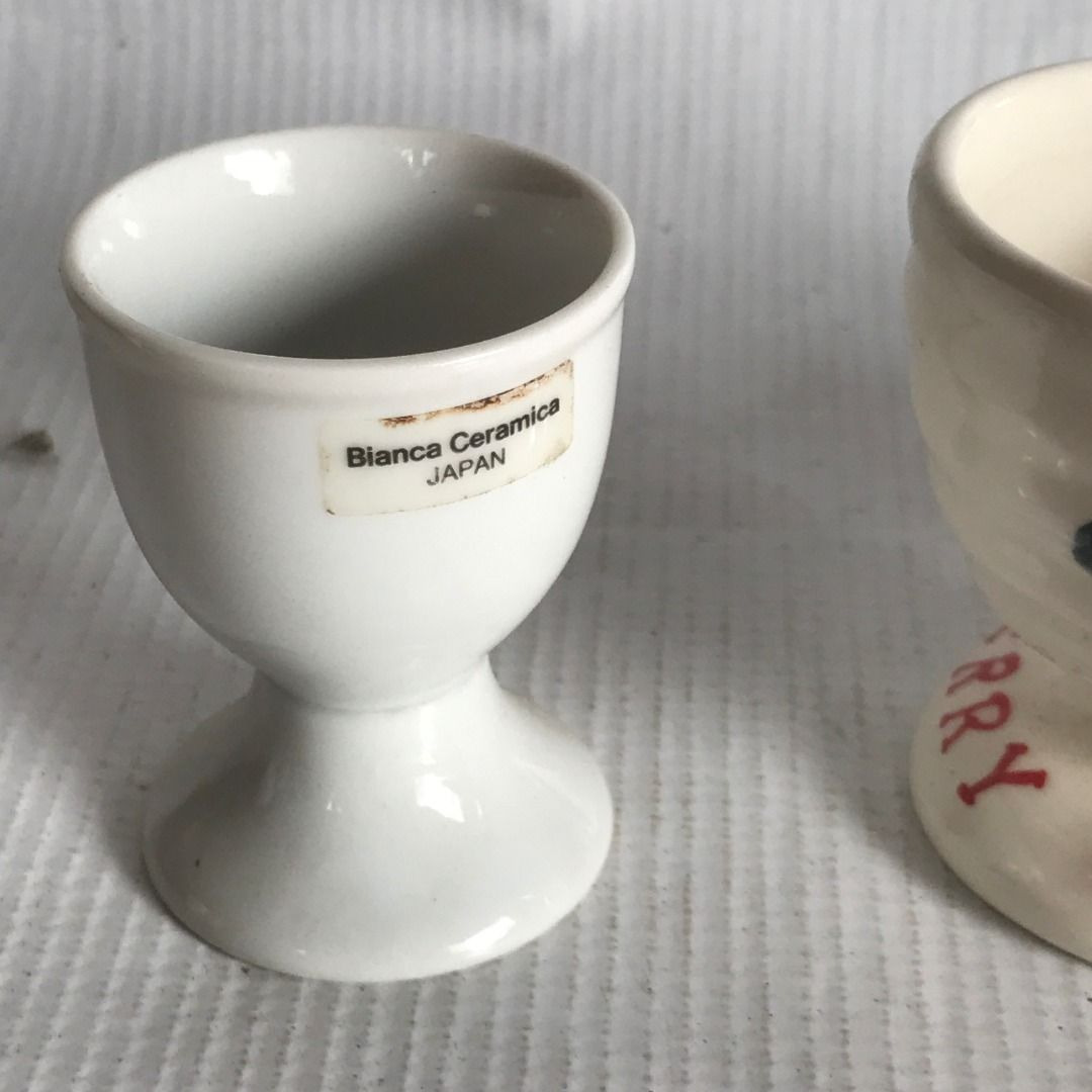 Set of 3 Ceramic Egg Cups -#4683 (Category: Coffee & Tea Tableware) located in Malabon City. Submitted by mldg.surplus (Listing ID 1440674155, Image 3). Description: MLDG Surplus Reminder: •Expect minimal flaws such as stain, lint, scratches etc. •No reservation, we can accept your offer, but it doesn't mean that the item is reserved. •No other picture. All pictures are posted already. •Battery operated items does not included battery when purcha
