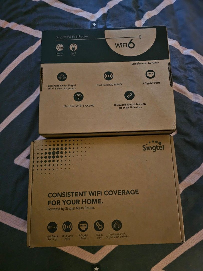 Singtel WiFi 6 Mesh & Router467641082924257281