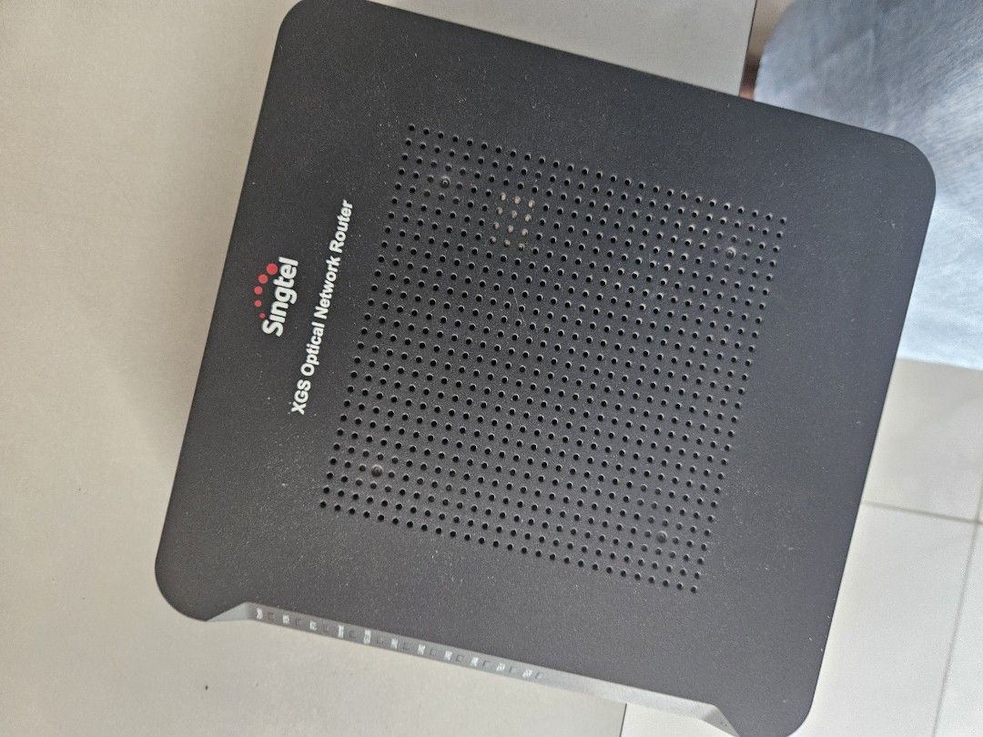Singtel ZTE XGS Optical Network Router496564417143787520